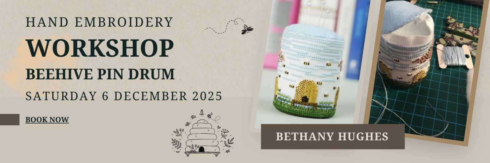 Beehive Pin Drum Dec 25